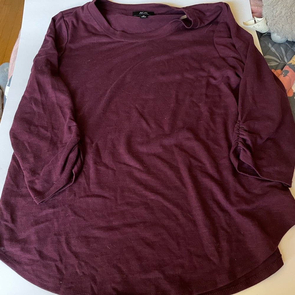 AGB Purple 3/4 Sleeve Shirt